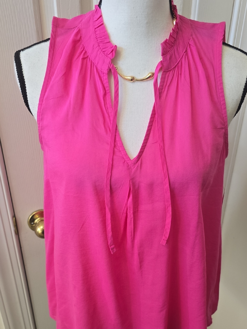 SONOMA BRAND WOMEN'S PINK SUMMER SLEEVELESS TANK TOP SIZE SMALL